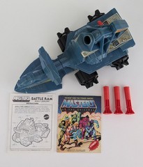 MOTU 1981 Battle Ram from Mattel – 100% COMPLETE with instructions and comic