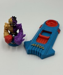Akedo Ultimate Arcade Warriors PowerStorm Series 4 Buster Splits w/Controller