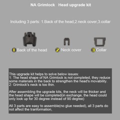 In Stock Rotatable Breastplate Upgrade Kit For NA H44 Umir Grimlock