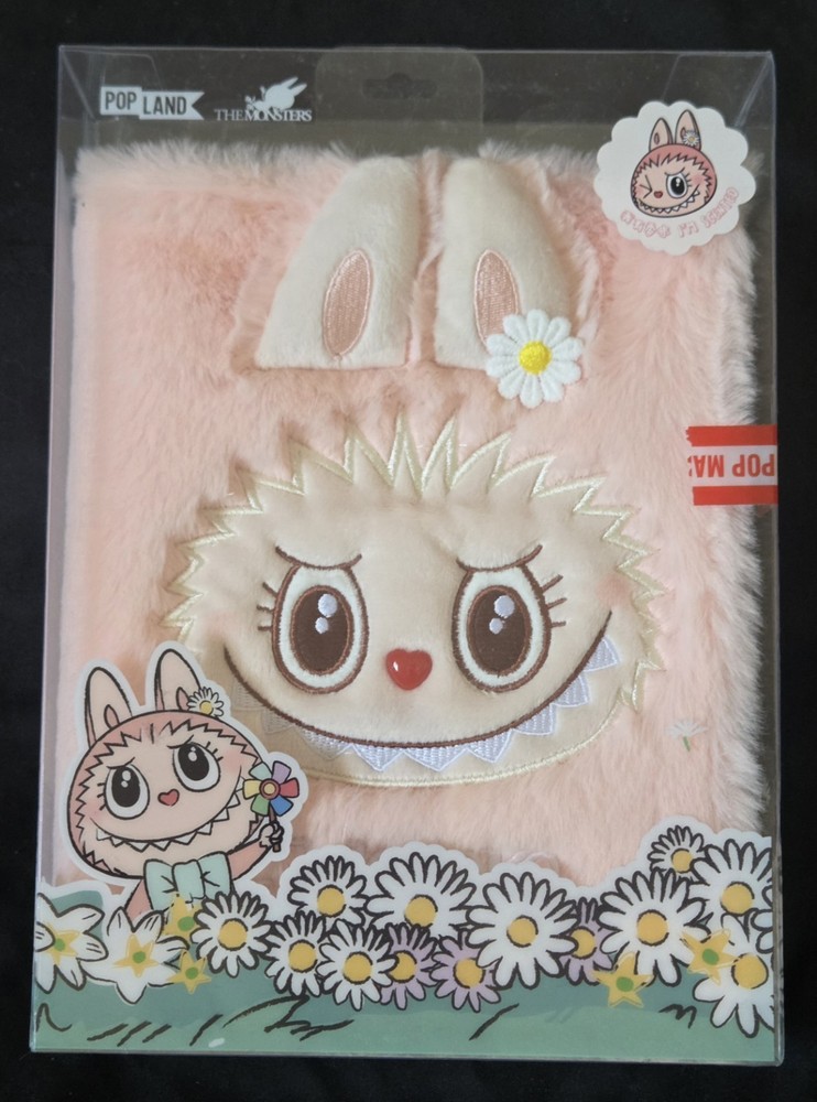 Pop Mart Labubu Mokoko Plush Notebook Popland Exclusive