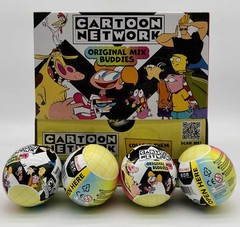 4x Cartoon Network Courage Ed Edd Eddy Dexter Mix New Official Blind Ball Sealed
