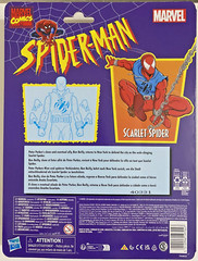 Marvel Legends Retro 6 Inch Figure Spider-Man Wave 4 2024 – Scarlet Spider