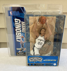 2005 McFarlane Manu Ginobili, Spurs, Series 10 Variant Action Figure, Mint