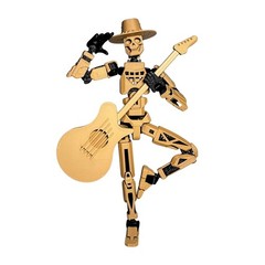 T13 Action Figure (Dummy 13 / Titan 13), Skullstrummer – 3D Printed Poseable …
