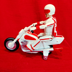 RARE 💥 Toy Story 4 Disney Pixar Duke Caboom Figure MISSING Remote Control AS IS