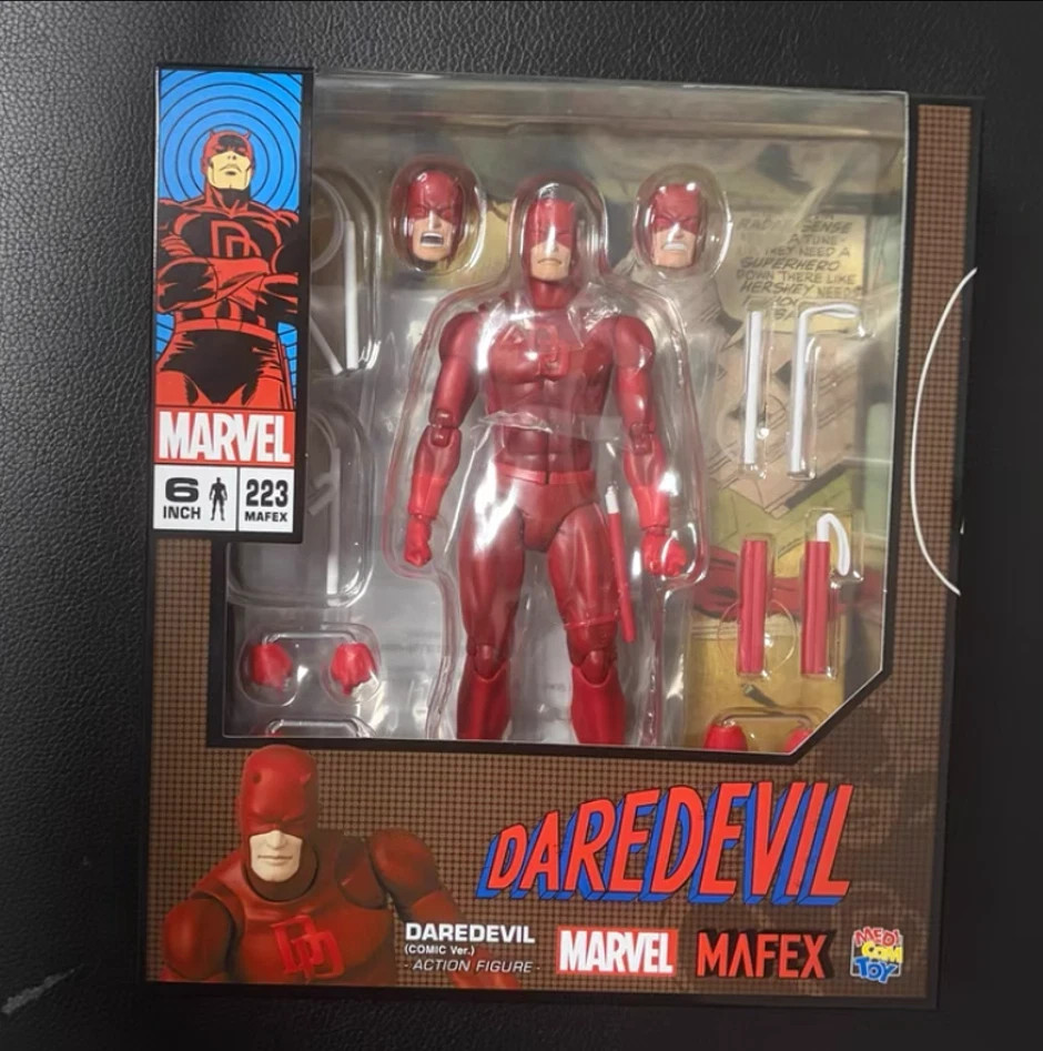 Mafex No.223 Daredevil Comic Ver Action Figure Medicom Toy 2026 Reissue in Stock