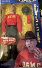 R Lee Emmy, Gunnery Sergeant1/6 Figure By Sideshow Collectibles.