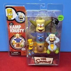 McFarlane The Simpsons Kamp Krusty Bart & Krusty Series 1 New 2007
