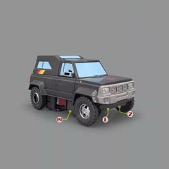 For Generations Selects Trailbreaker 5 Figures Gap Filler Upgrade Parts Set