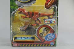 Jurassic Park 2009 Dino Battlers Triceratops VS Tyrannosaurus Rex T-Rex 2 Pack