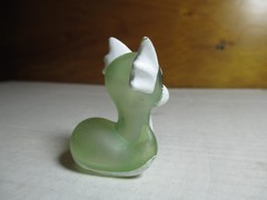 1996 Pokemon Finger Puppet Clear Dratini Gotta Catch Them All Nintendo Bandai