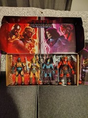 Mattel MOTU Chronicles Boxed Figure Set Skel-Knight Trap Jaw Sword, 6 Figures