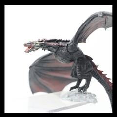 Game of Thrones Daenerys Targaryen’s Black Dragon Drogon Figure Statue McFarlane
