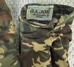 Vintage GI Joe Uniforms Accessories Lot Airborne Parachute Scuba China Hasbro