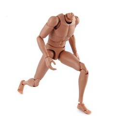 US 1/6 Male Figure Body Model Toy MX02-A Suntan Skin Flexible For 12″ Action Hot