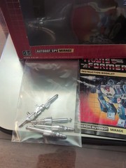 Mirage W/BOX 95% Complete 1985 Vintage Hasbro G1 Transformers Action Figure