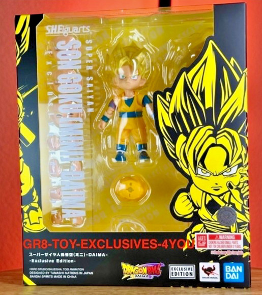 SDCC 2026 TAMASHII NATIONS DRAGON BALL Z SUPER SAIYAN SON GOKU MINI PRESALE