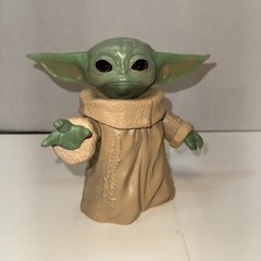 Baby Yoda Grogu Mandalorian Star Wars Toy Action Figure Hasbro 7” Posable Figure
