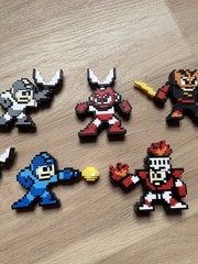 World Of Nintendo 8 Bit Classic Jakks Pacific Mega Man Retro Figures Lot Cut Gut