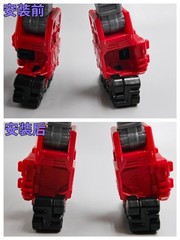 Leg Filler Cover Upgrade Kit For Age of the Primes NEXUS PRIME Accessories