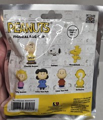 Lot of 2 Peanuts FIGURE BAG CLIP Mystery Blind Bags Sealed Ages 4+