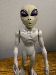 1996 Street Players The Roswell Aliens Action Figure 6” Loose New Mexico ET UFO