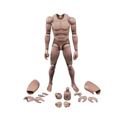 1/6 Male Action Figure Body Model MX02-A 12″ HT Suntan Skin Flexible Collectible