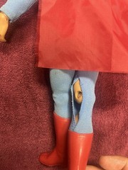 Vintage 1978 Kenner Superman 12” Action Figure Hong Kong Complete Cape Broke Leg