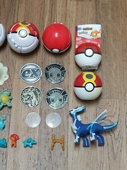 Pokemon Mini Figures 30 Pc Lot Miniature Figures Coins Pokeball Pokemon