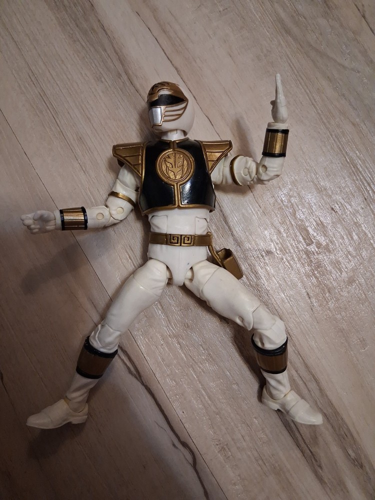 Power Rangers Lightning Collection Mighty Morphin White Tommy As Is