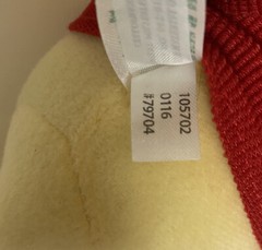 WINNIE THE POOH Disney Baby Toy Crib Stroller Teether Rattle Plush