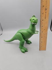 Disney Pixar Toy Story Rex Thinkway Toys 2015 7″ Talking Posable