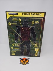 Super7 TMNT Krang Android Super Cyborg Action Figure Clear X-Ray 2024
