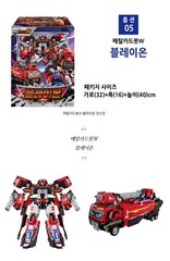 Metal Cardbot W BLAION & BLUE COP W Grand Blue Leon Transforming Robot set