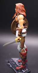 Custom New MOTU-Inspired Teela-like Warrior Fan Art 6″ with Sword & Shield