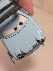 Disney Pixar Cars Petey Pacer Diecast Car MISSING FRONT BUMPER
