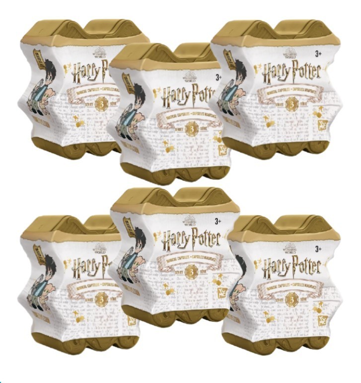 NEW Yume Toys 19474 6-Pack HARRY POTTER Magic Capsules Series 3 Blind Box Mini