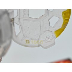 Bakugan Haos Lumino Dragonoid 1000G Translucent Clear Yellow Spin Master 2010
