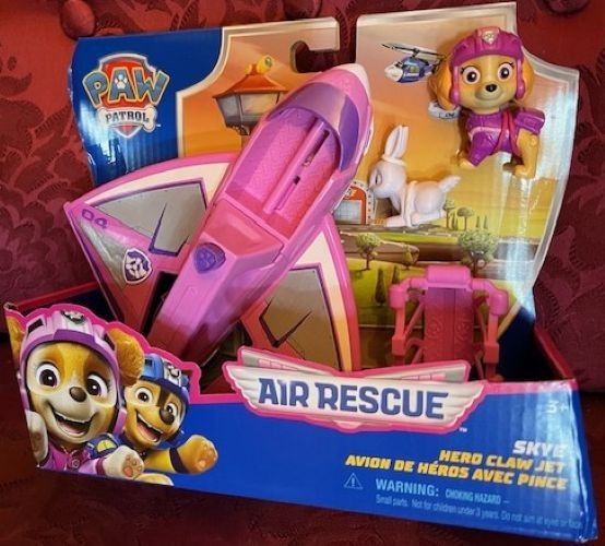 🛩️ SKYE: Paw Patrol Air Rescue – Hero Claw Jet – New in box