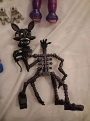 Jazwares FNAF Five Nights At Freddys 2 Endo Series 6″ Lot Bonnie Mangle Chica