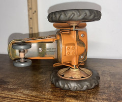 RARE Disney Pixar Cars Chewall Tractor Pull Back and Tip 4 IN Working sound/eyes