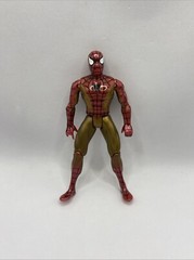 VINTAGE Spiderman Action Figure – Gold & Red Web Runner – Marvel – Toy Biz 1994