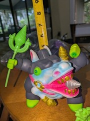 Deathtek Machin NightMare Steed Sofubi Kaiju Deathcat Toys Keshi Omake UV 1/3