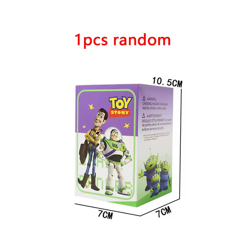 Blind Box Toy Action Figures Woody Jessie Buzz Lightyear Forky Pig Bear Collect