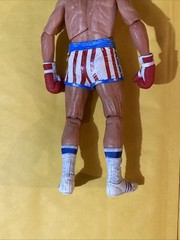 2012 Rocky IV Rocky Balboa Series 2 Bloody Fight 7” Action Figure NECA Loose