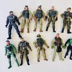 Joyin Military Toy Soldiers Playset 12 Army Ranger Action Figures Accessories