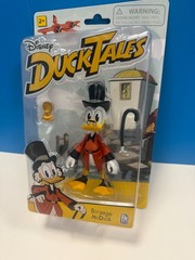 New DuckTales Scrooge Mcduck Action Figure Red Coat 5 inch PhatMojo