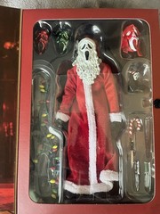 NECA Ghostface Scream Santa’s Slay Action Figure w/ Mask, Knife & Cane