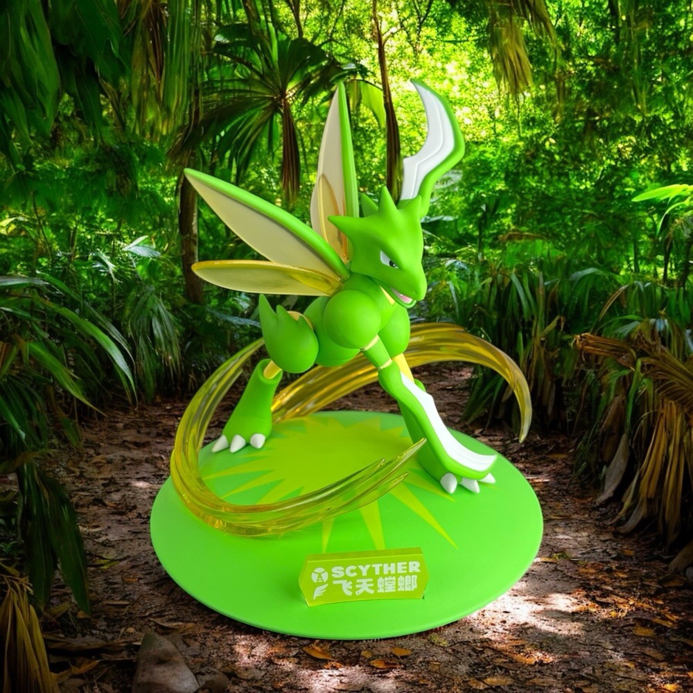 Pokemon Funism – Scyther Anime Brand New Figure Display Kanto Region