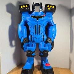 2017 Mattel Batman Blue Robotic Suit Imaginext 30 In Tall